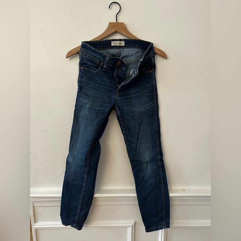 9” High High Skinny Jeans Madewell EUC